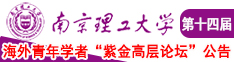 就去干逼网南京理工大学第十四届海外青年学者紫金论坛诚邀海内外英才！